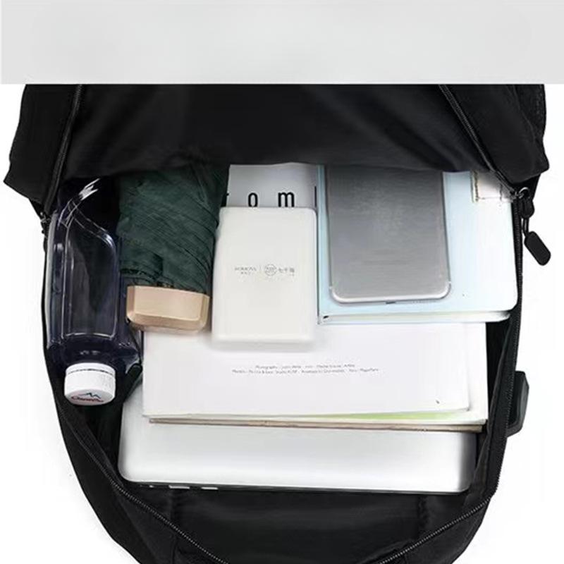 1PC Large Capacity College Student Schoolbag Outdoor Travel Travel Backpack Men's Multi-functional Business Backpack