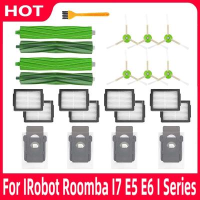 Hepa filtr Boční kartáč Válečkový kartáč pro iRobot Roomba i7 E5 E6 I Series Náhradní díly Robotický vysavač Náhradní příslušenství