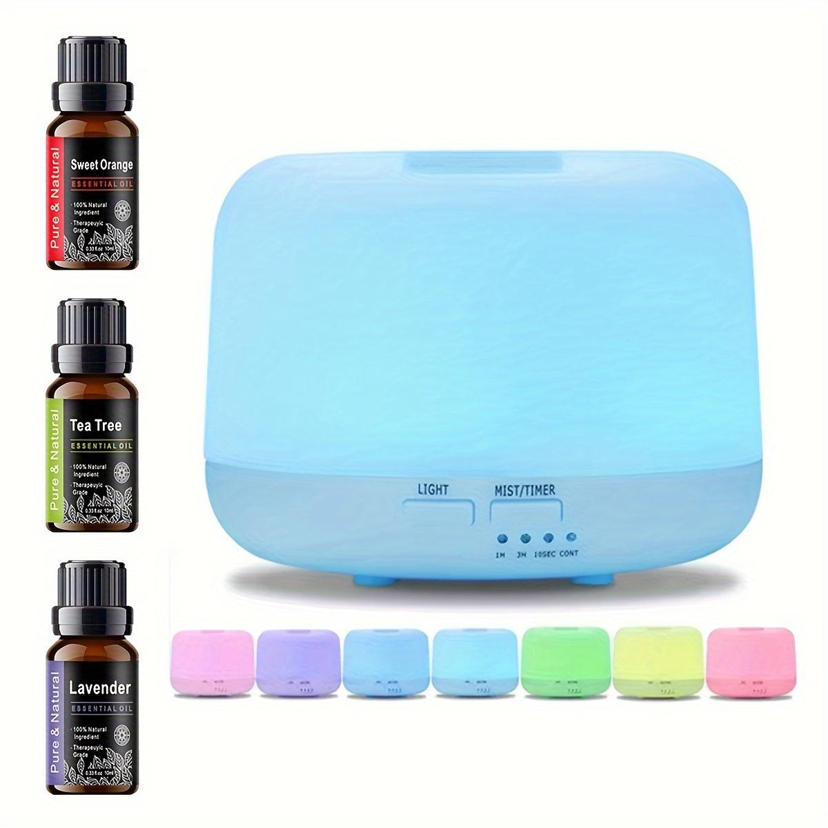 

Diffuser For Home Air Humidifier 10.14oz Oil Diffuser Mist Maker With 3 Oils Home Scent Diffuser Perfume