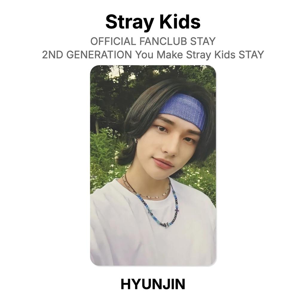 Stray Kids OFFICIAL FANCLUB STAY 2ND GENERATION You Make Stray Kids STAY Official Photocard
