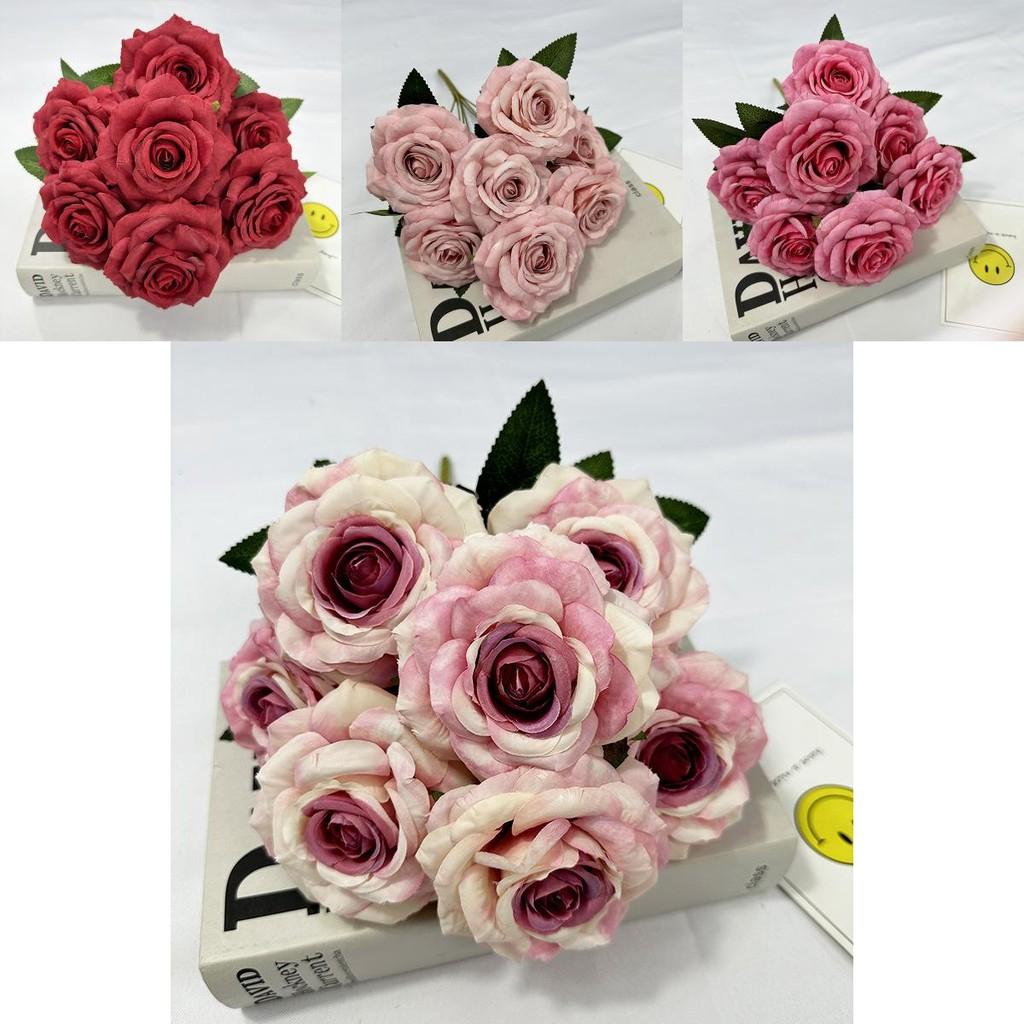 Fake Rose Wedding Decor Artificial Flowers For Home And Event Arrangements
