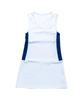 Laellipointeu Double Tennis Dress_White