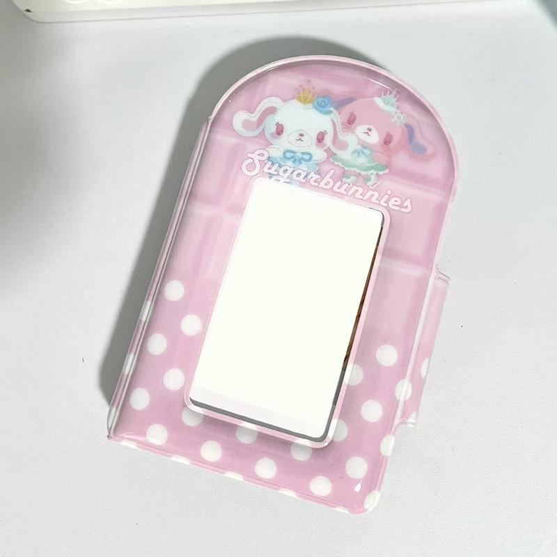 Cute Photo Album 3 Inch Photo Card Holder Idol Card Binder Collection Book 32 Pocket Book Album Photocard Storage Case