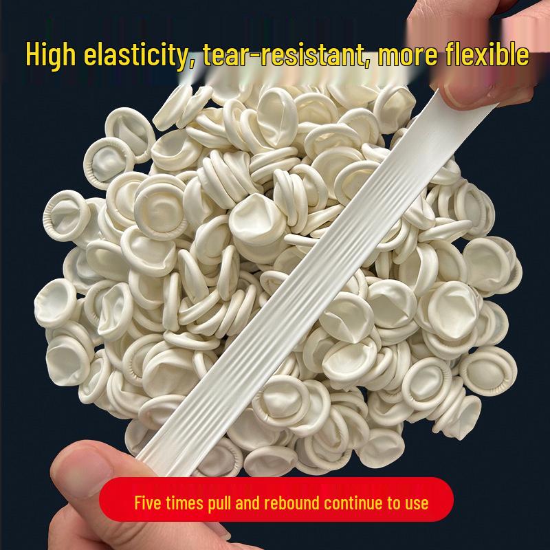 Thick Latex Anti-Slip Disposable Finger Cots - Wear-Resistant Silicone Protection