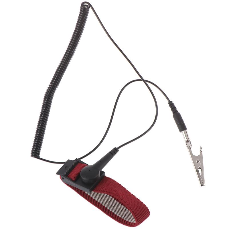 Anti Static Esd Wrist Strap Discharge Bands Static-Release Wristband With Clip