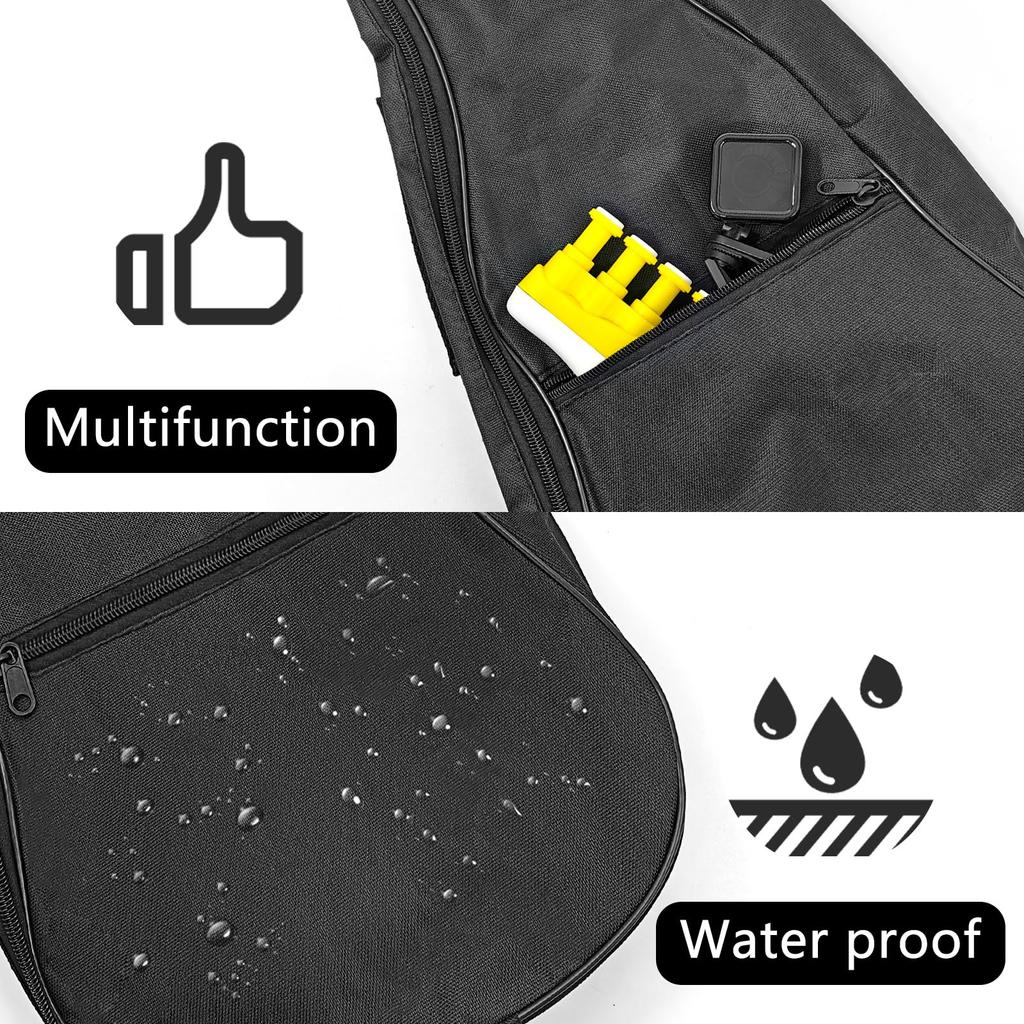Musiin 21-inch Ukulele Case, Black