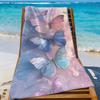 Lebendiges Schmetterlingshandtuch Schnelltrocknende Strandhandtücher Sind Geeignet Für Schwimmbäder Camping Yoga Und Das Fitnessstudio