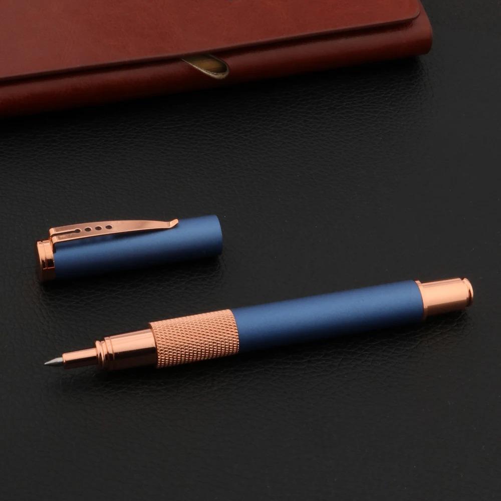 Luxury Metal Rollerball Pen Write Business Office School Supplies Writing Pen