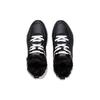 Li-Ning Defender Non-Slip Wear-Resistant Warm Mid-Top Running Shoes Women sneaker Black White AGLT128-1