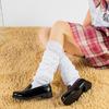 Casual Women Leg Warmers Lolita Knitted Foot Cover Fashion White Loose Socks  Cosplay Socks