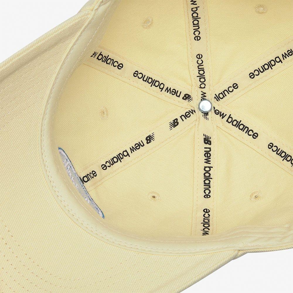 New Balance Nbgdfs1110 Small Logo Legacy Ball Cap  Yellow 