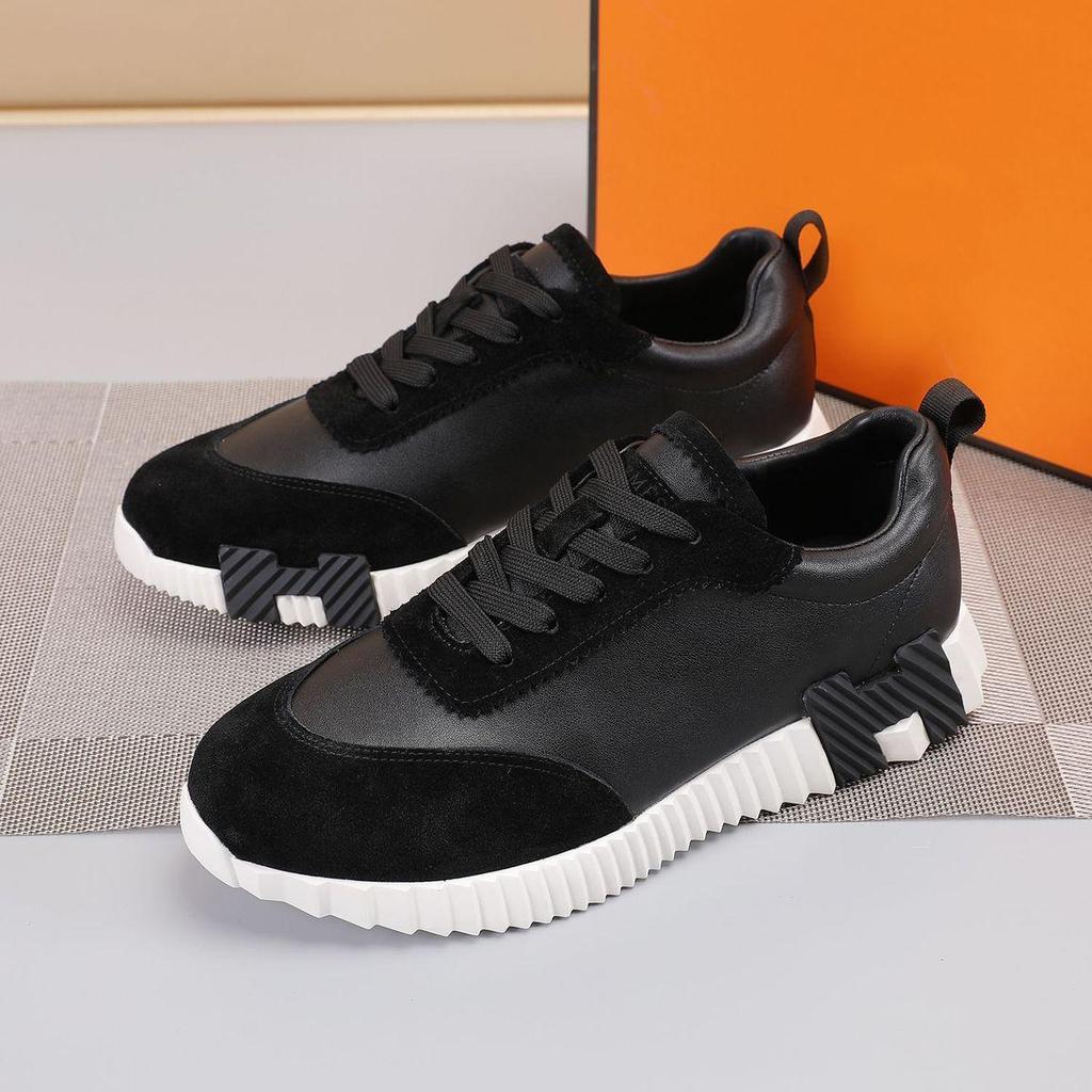 Men's 2025 Sporty Casual Thick-Soled Mesh Fashion Shoes with H Letter Design