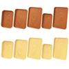 New Rectangular Pallet Plastic Nordic Style Food Bread Pan Storage Tray Hotel Service Tray