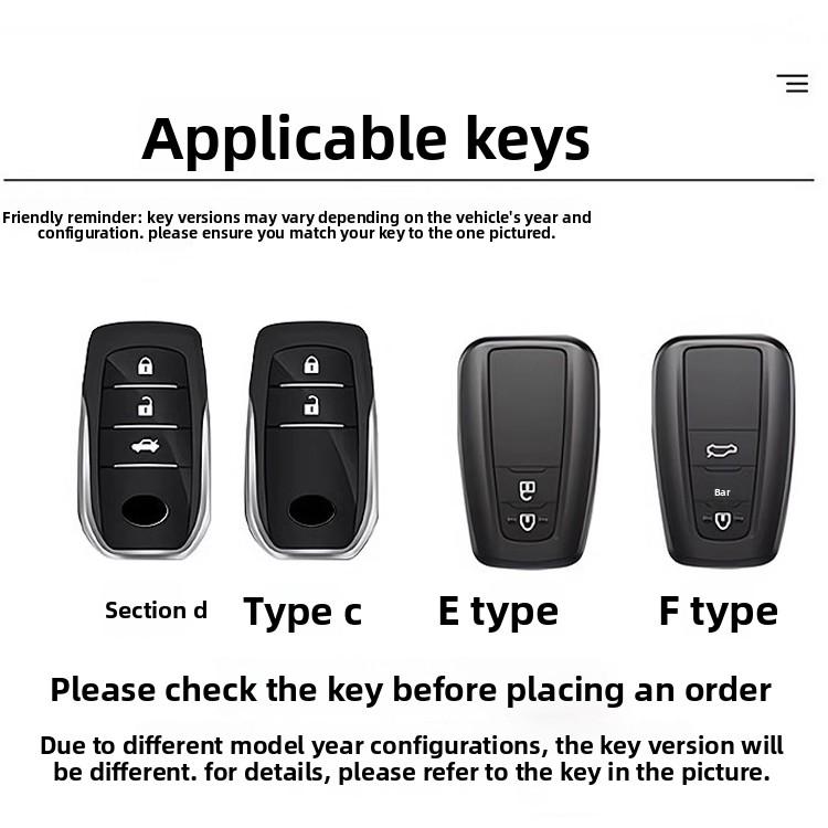 2025 Guangzhou Toyota Highlander Key Set 24 New Fourth Generation Elite Luxury Luxury Edition Car Shell Buckle Pack