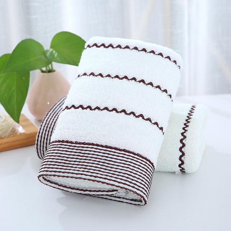 33x73cm Cotton Embroidery Face Hand Towel Soft Absorbent Comfortable Gift Household Textiles Bathroom Supplies
