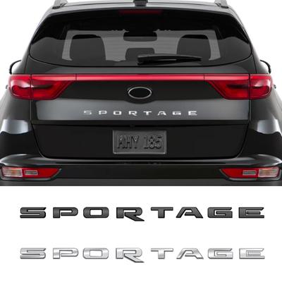 Car Styling ABS List Godło Tylny Bagażnik Nadwozia Odznaka Naklejka Naklejka dla KIA Sportage Zewnętrzne Akcesoria