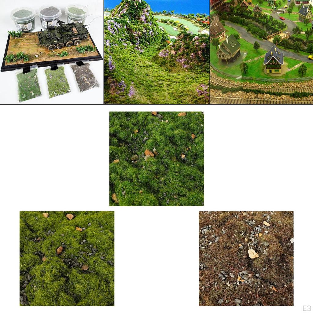 Cover Miniature 50G Static Scenery Vegetation for mini size garden Wargame Micro Landscape DIY