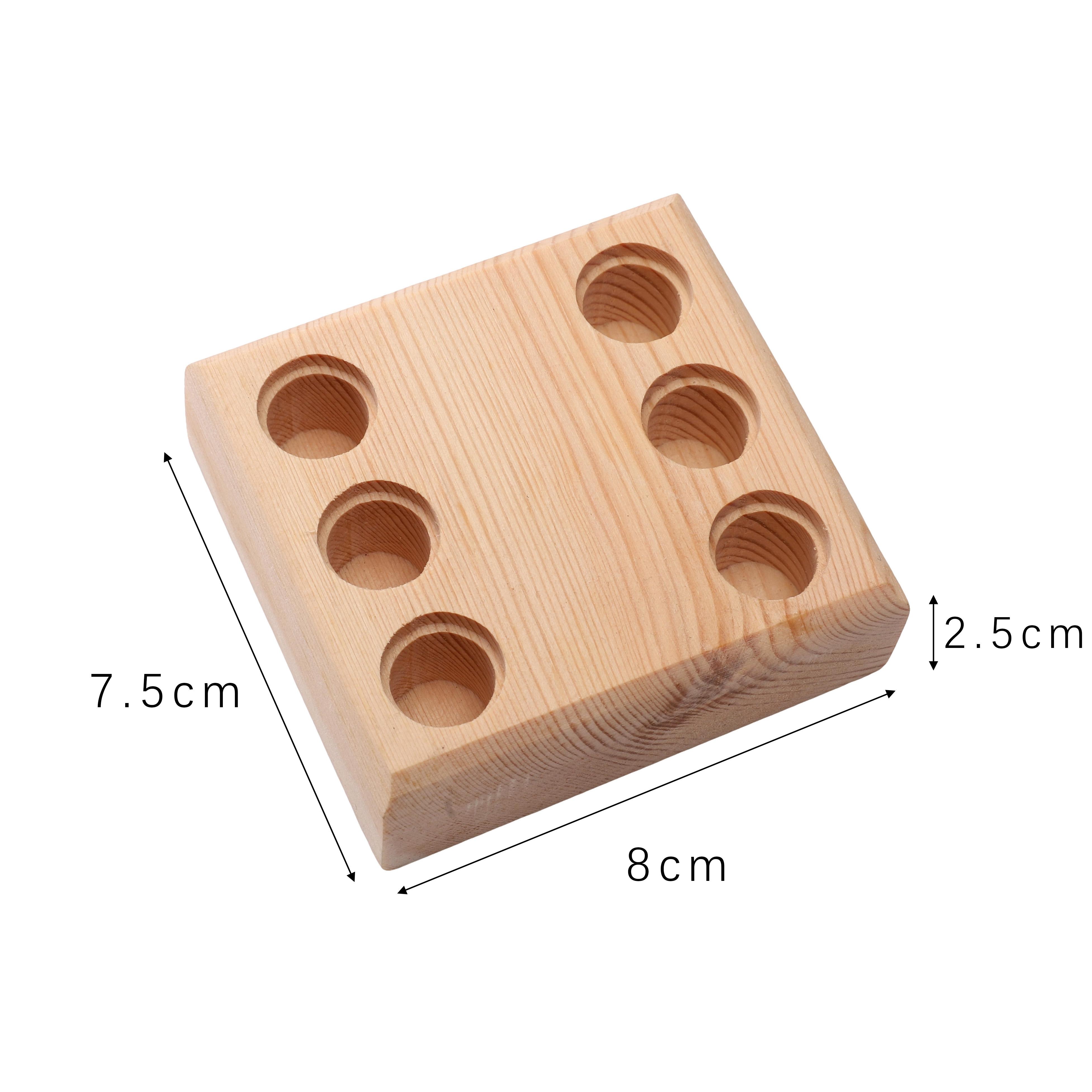 

Стойка для хранения плоскогубцев из массива дерева ручной работы Инструмент 8x7.5x2.5cm