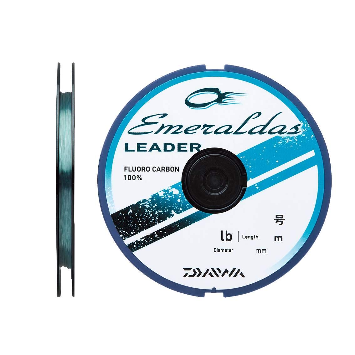 Daiwa Emeraldas Лидер Флюорокарбон Размер Натуральный Зеленый Леска, 2, 35м,