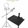 Sound Card Tray Universal Microphone Stand Sound Card Tray Clip for Tripod Bracket Live Broadcast Microphone Rack Stand Holder