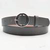 All-match Round Buckle Women's PU Belt Simple and Fashionable Jeans Belt New Student Belt