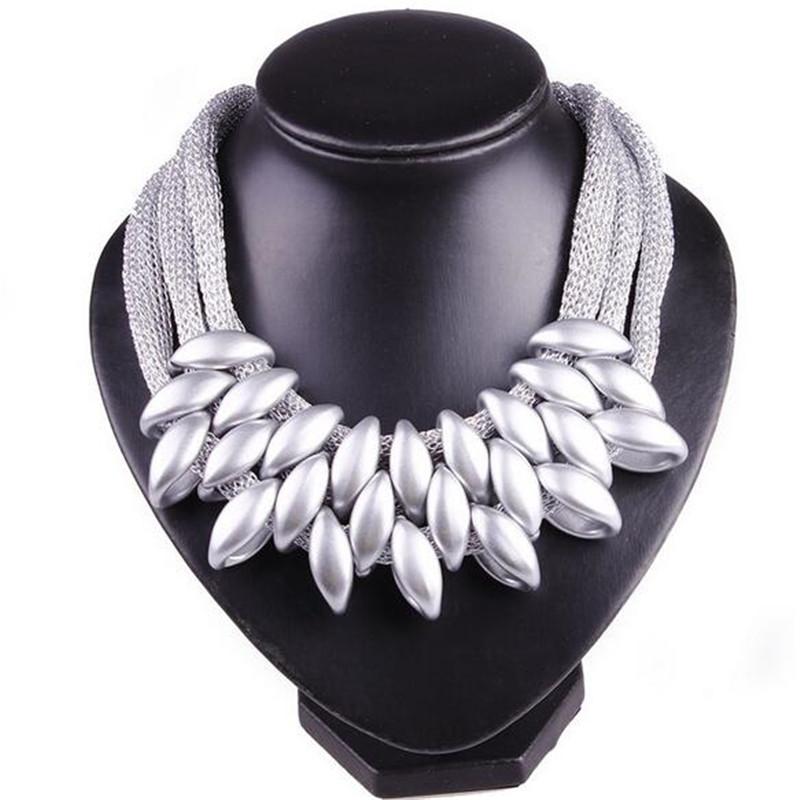 DIEZI Moda Vintage Fascino Statement Collane Punk Choker Collare Etnico Nero Oro Colore Nuovi Ciondoli collana gioielli donna