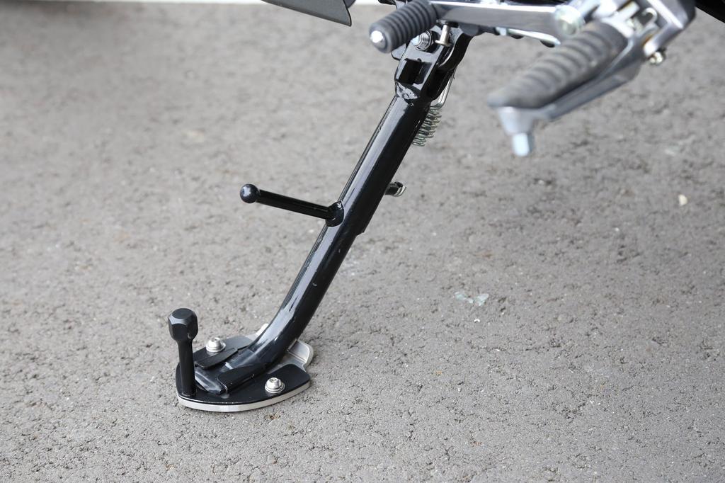 Kijima Bike Bike Parts Side Stand Wide Plate Extension Black V Strom 250 SUZUKI & 213-041