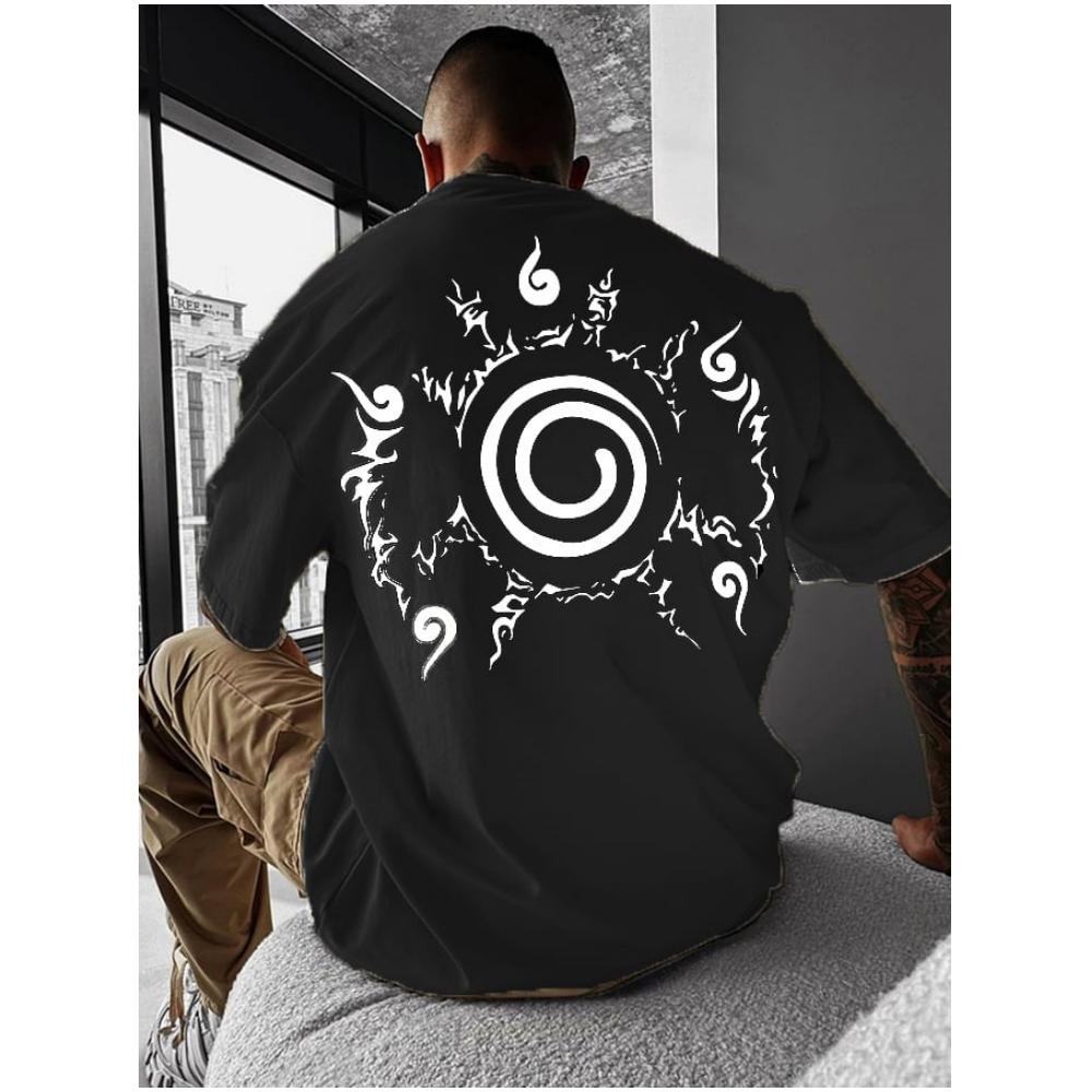 

Новые мужские хлопковые футболки с рисунком аниме, летние простые повседневные уличные футболки с коротким рукавом, мужская мода, большие топы с круглым вырезом M