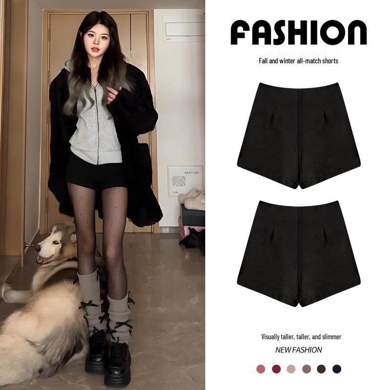 

Women s High Waist Petite Bodycon Booty Shorts - Black, Autumn/Winter 2024 XS