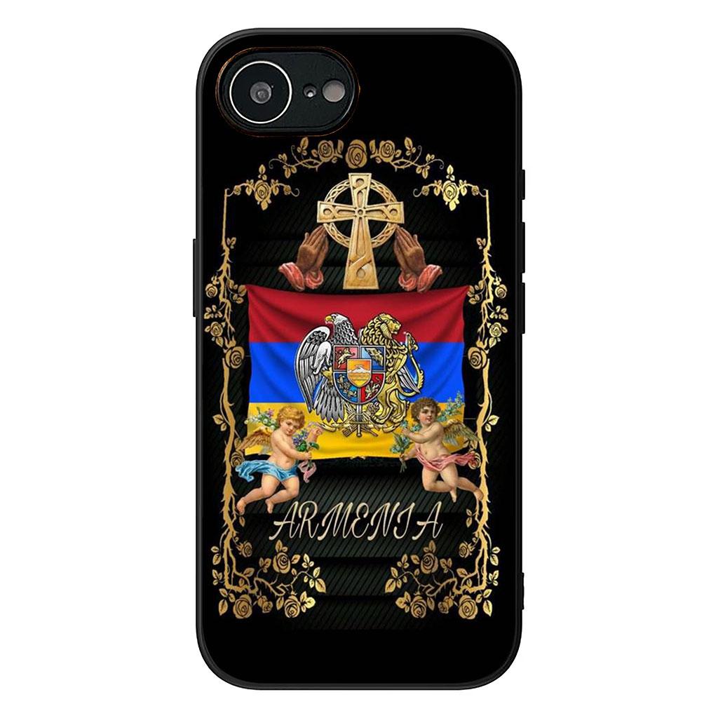 Cover for Samsung Galaxy A25 A37 A57 A12 A14 A31 A41 A50 A51 A70 A71 A72 A21S A04 M15 Note 20 9 8 10 Case Flag Armenia Armenians