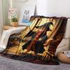 1 Pezzo Coperta in Flanella con Stampa Cartone Animato, Alta Qualità Confortevole per Tutte le Stagioni, Decorazione per la Casa, Calore e Comfort, Perfetta per Regalo di Natale Compleanno