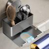 Suction Cup Hair Dryer Holder Wall No Drill Shelf Wall Mounted Hair Dryer Storage Rack Hair Blow Dryer Holder Enduring
