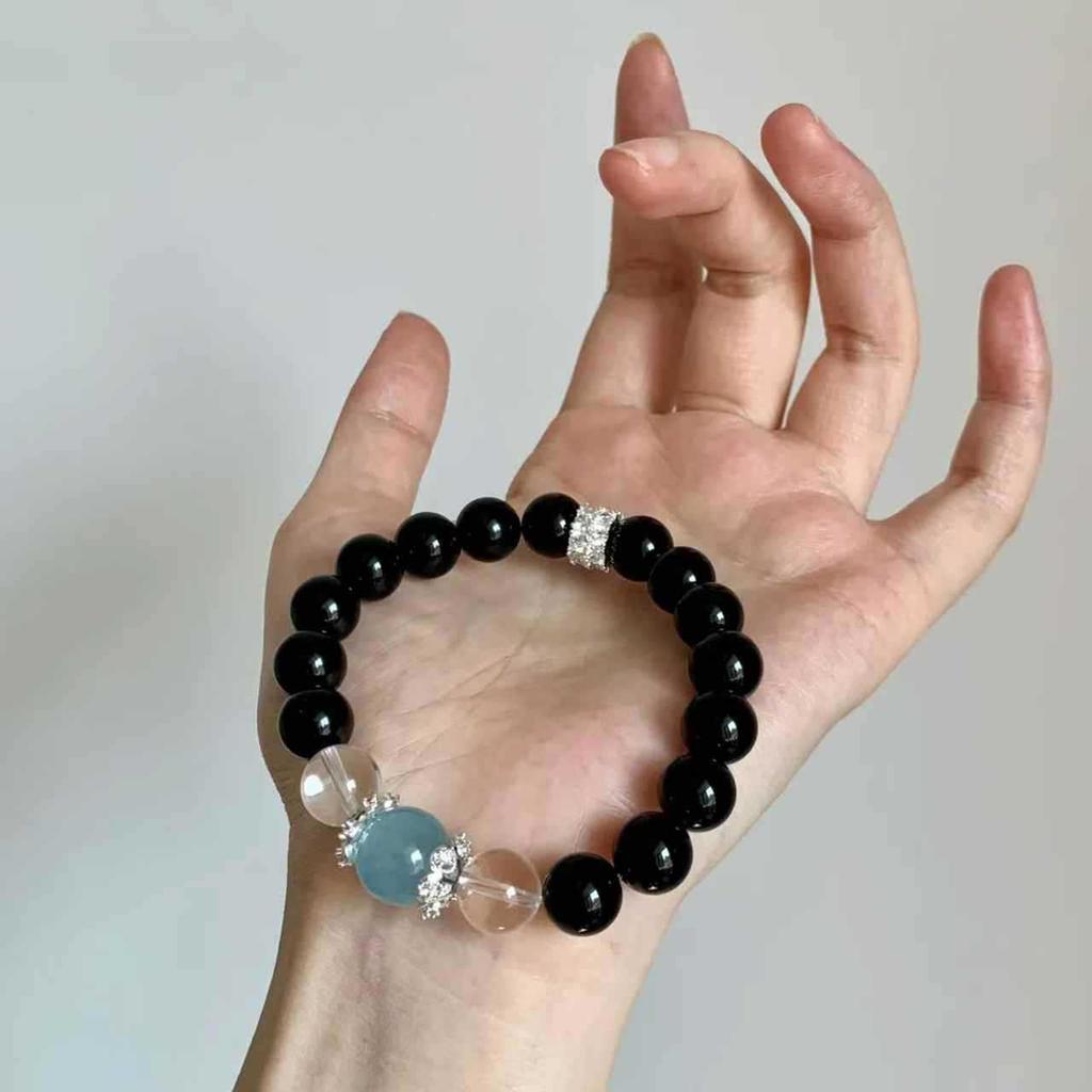 High-Quality Obsidian Bracelet: Unisex Good Luck and Prosperity Charm