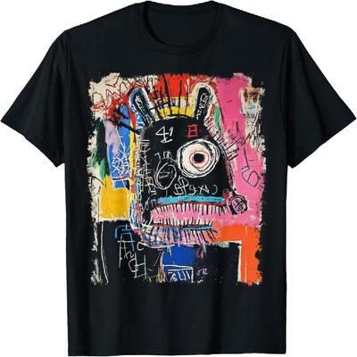 T-shirt da uomo con Graffiti Arte Astratta alla Moda