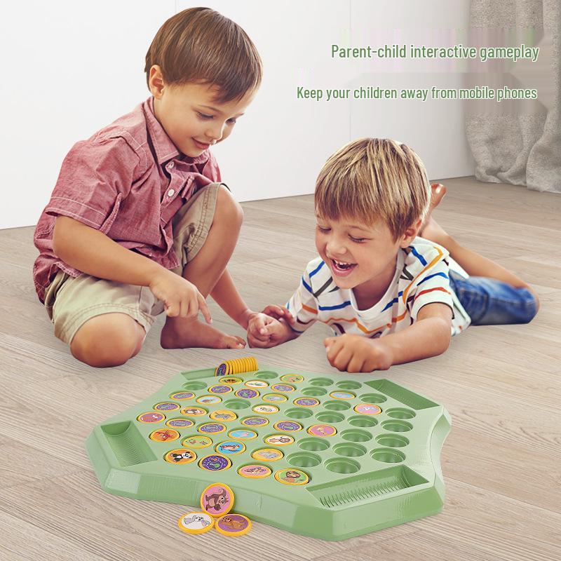 Douyin Kids Flip Chess: Multiplayer Parent-Child Strategy Game for Four Players