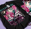 Kimetsu No Yaiba Demon Slayer Mitsuri Kanroji Black Tshirt
