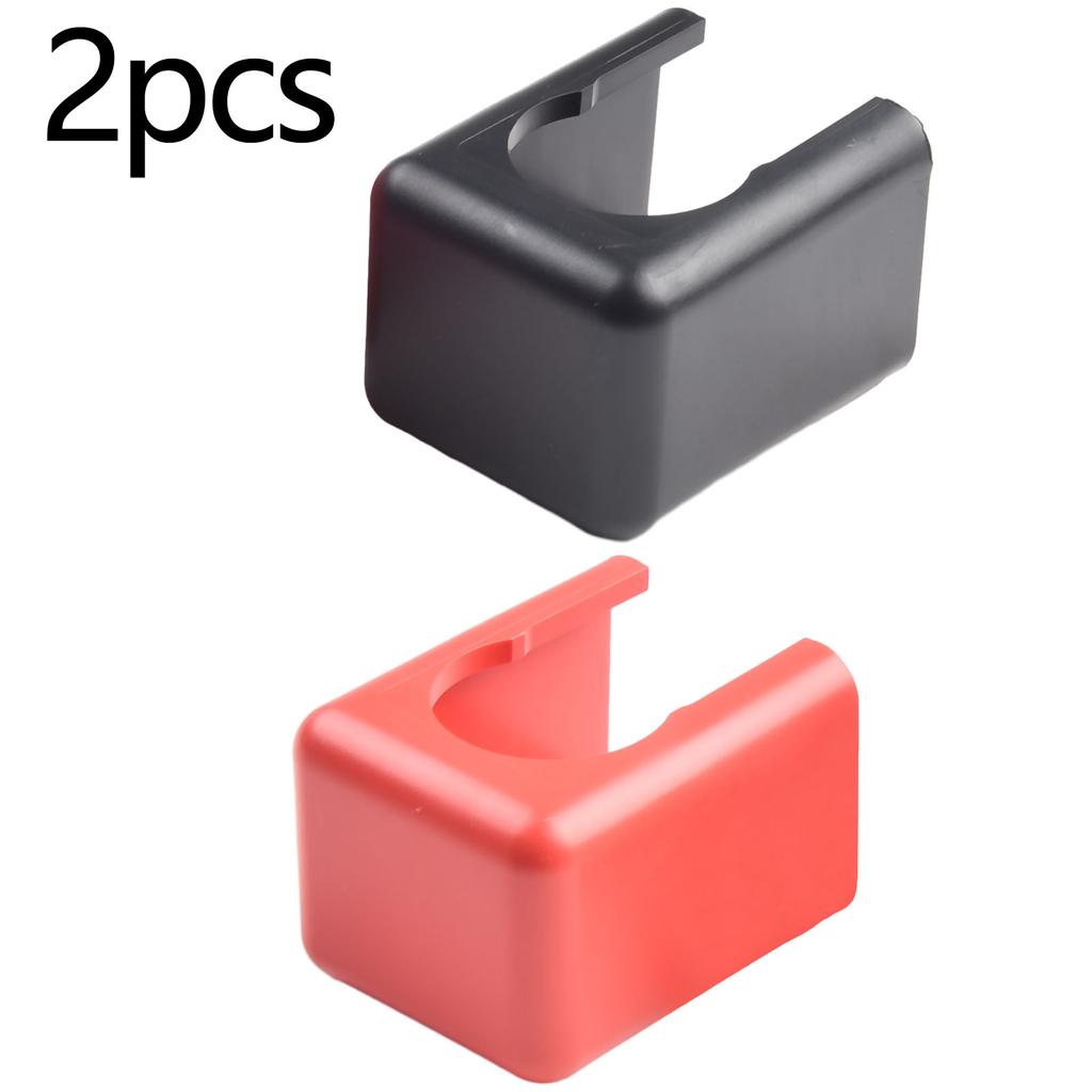 2X Battery Terminal Covers for Lithium Energy Storage Systems with Flame Retardant PA66 Shell and AC500V Voltage Compatibility