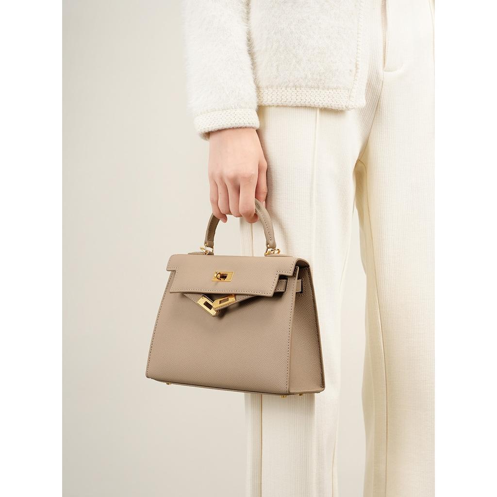 Bolsa Kelli couro nova moda verão versátil bolsa de ombro diagonal toque premium portátil bolsa de ombro