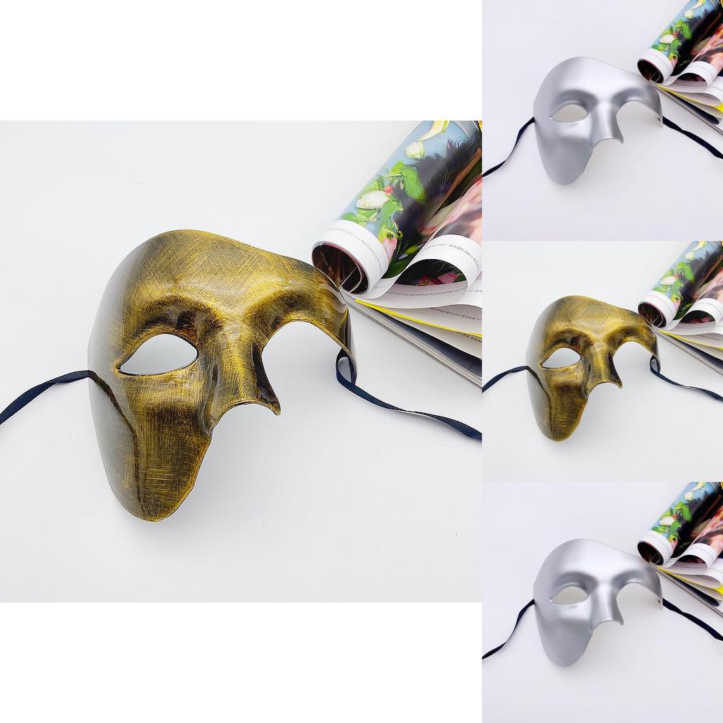 Vintage Phantom Of The Opera Mask With Retro Style For Cosplay And Themed Events
