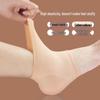 Unisex Silicone Moisturizing Heel Covers - Anti-Crack, Pain Relief, SPA Therapy Socks
