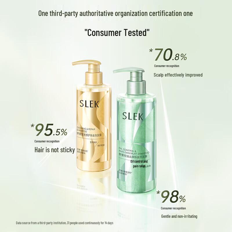 Slek Oil Control Anti-Dandruff Volumizing Shampoo