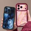 Colorful Marble Case For iPhone 17 Pro Max Case iPhone 16 15 14 13 Pro Max 11 17e 16e Shockproof Bumper Soft Silicone Phone Cover Cases