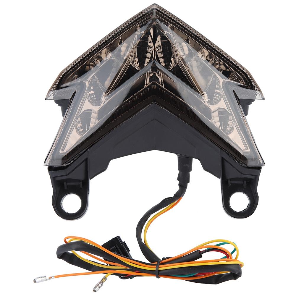 Motorcycle LED Tail Light Lamp Brake Turn Signal Taillight for    800 2013 2014 (Black)