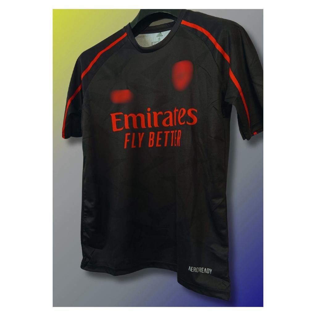 Ars. Saka - Trossard New Season Black 4.2.4. Adult Football Jersey Set Of 2