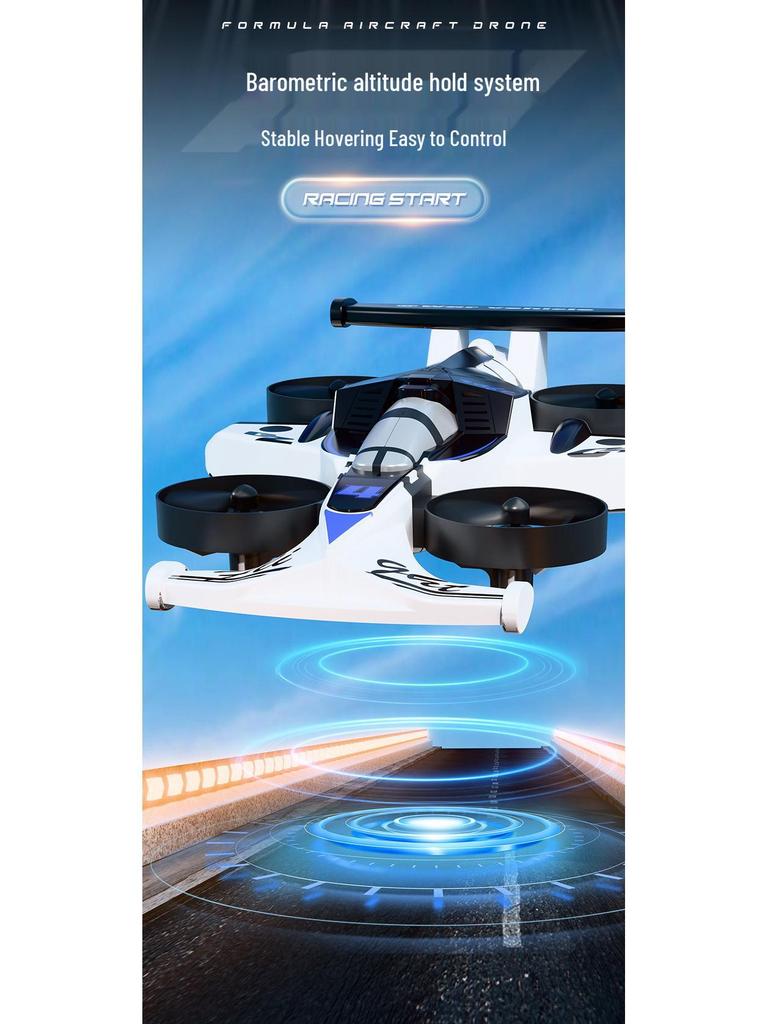 Dual-Use Remote Control Drift Car & Stunt Airplane Toy, Long Battery Life, Fixed-Height Drone Helicopter