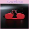 Clip On Nose Reading Glasses Resin Lens Lightweight Rimless Design For Seniors Travelers
