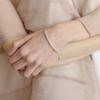 ovbeige [VEI] 925silver SIGNATURE CHAIN BANGLE