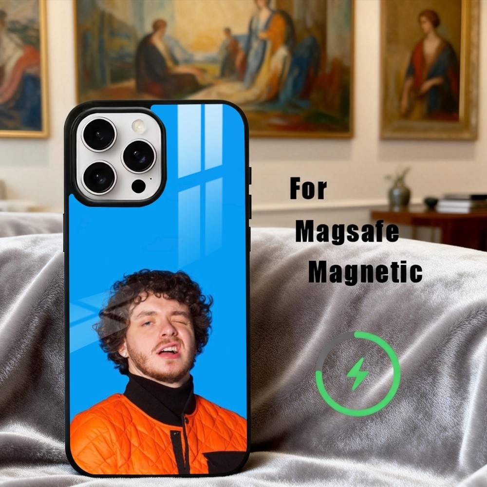 SINGER J-Jack H-Harlow-W Phone Case For iPhone17,16,15,14,13,12,11 Plus,Pro Max Magnetic For Magsafe Wireless Charging
