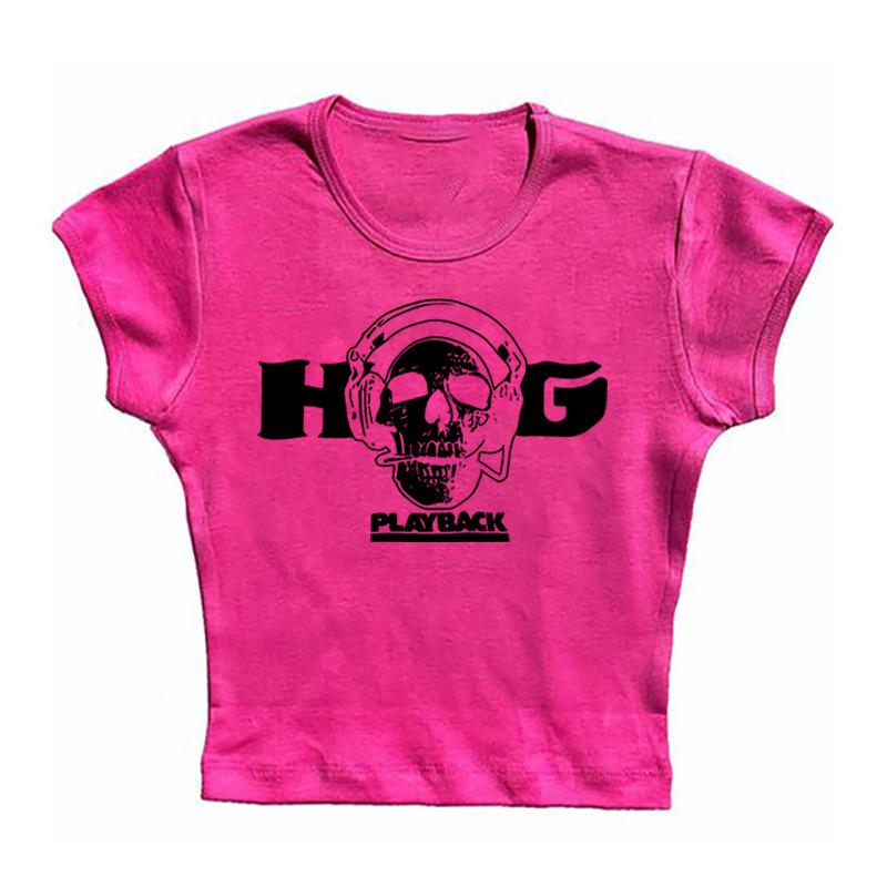 YK Millennium Style Fashion Letter Printed Suspender Vest Spring and Summer New Simple Single Wear Short T-Shirt Inside