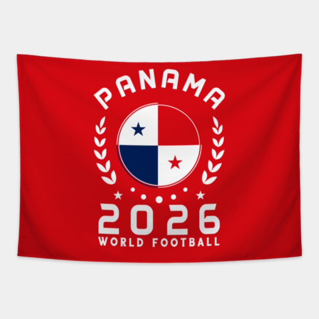 Vintage Panama National Flag Football Tapestry Wall Art For Fans Home Party Living Room Bedroom Background